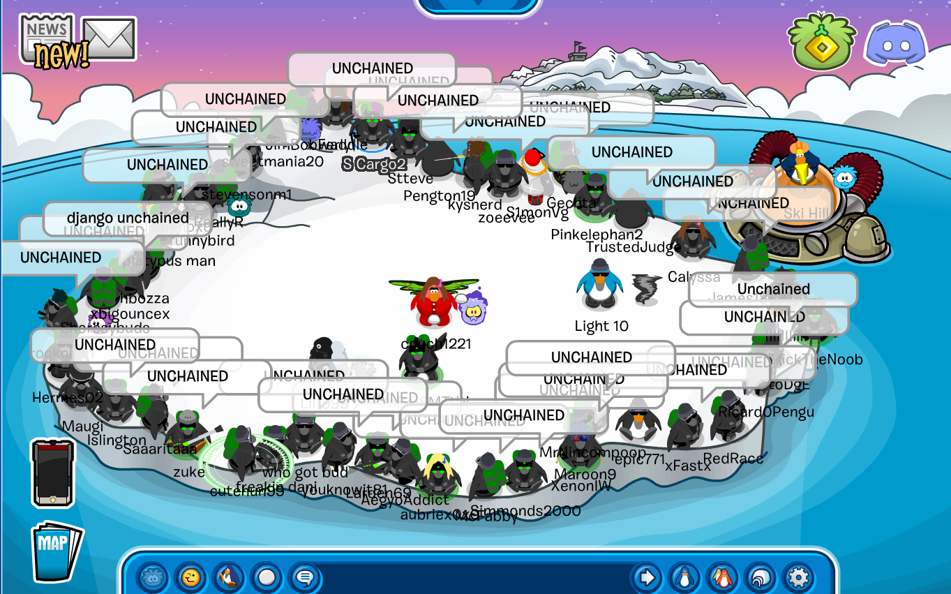 Legends  SWAT Army Of Club Penguin